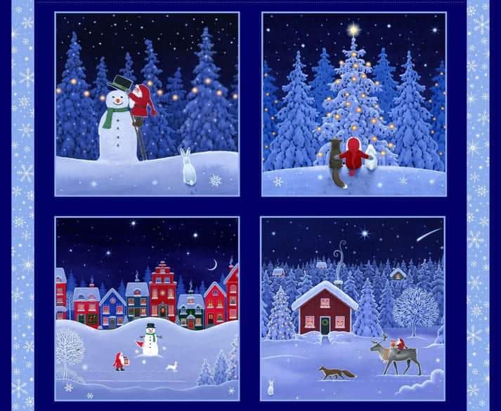 Lewis & Irene Christmas Cotton Collection